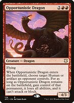 Opportunistic Dragon - Forgotten Realms Commander