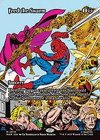 Feed the Swarm - Marvel Universe - Borderless