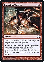 Guerrilla Tactics - The List - Promo Foil