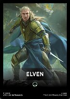 Elven - Tales of Middle-earth Front Cards