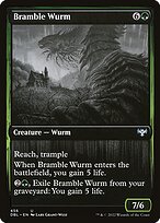 Bramble Wurm - Innistrad: Double Feature