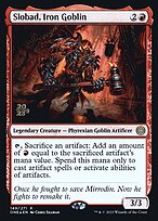 Slobad, Iron Goblin - Phyrexia: All Will Be One Promos