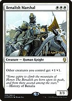 Benalish Marshal - Dominaria Promos - Promo Foil