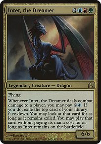 Intet, the Dreamer - Commander 2011 Oversized - Promo Foil