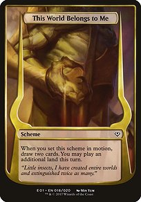 This World Belongs to Me - Archenemy: Nicol Bolas Schemes