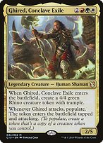 Ghired, Conclave Exile - Commander 2019 - Promo Foil