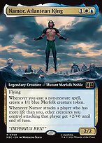 Namor, Atlantean King - Marvel Super Heroes Commander - Extended Art