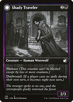 Shady Traveler // Stalking Predator - Innistrad: Double Feature