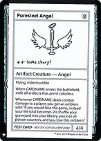 Puresteel Angel - Mystery Booster Playtest Cards 2019