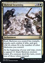 Skeletal Swarming - Adventures in the Forgotten Realms Promos - Promo Foil