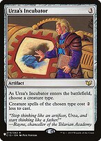 Urza's Incubator - The List