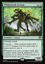 Wildgrowth Archaic - Secrets of Strixhaven Promos