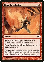 Fiery Conclusion - Planechase 2012