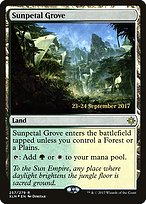 Sunpetal Grove - Ixalan Promos - Promo Foil