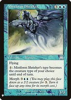 Mistform Shrieker - The List