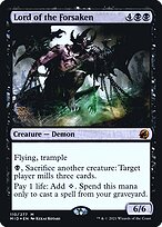 Lord of the Forsaken - Innistrad: Midnight Hunt Promos - Promo Foil