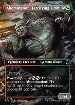 Abomination, Terrifying Titan - Marvel Super Heroes - Borderless