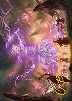 Smile at Death - Tarkir: Dragonstorm Art Series - Borderless