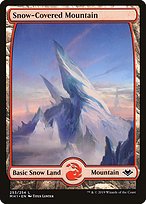 Snow-Covered Mountain - Modern Horizons