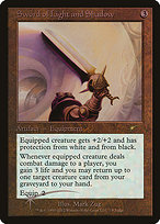 Sword of Light and Shadow - Judge Gift Cards 2012 - Promo Foil