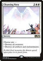 Cleansing Nova - Core Set 2019 Promos - Promo Foil