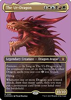 The Ur-Dragon - Commander Masters - Textured Foil