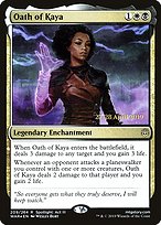 Oath of Kaya - War of the Spark Promos