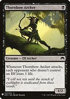 Thornbow Archer - The List