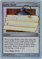 Letter Bomb - Unhinged - Promo Foil