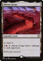 Shivan Gorge - Dominaria United Commander