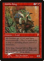 Goblin King - Seventh Edition - Promo Foil