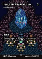Search for the Frozen Esper (Nature's Claim) - Final Fantasy: Through the Ages - Borderless