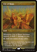 City of Brass - Double Masters 2022 - Etched Foil