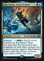 Sita Varma, Masked Racer - Aetherdrift Promos