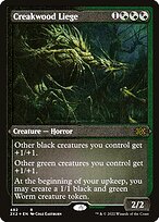 Creakwood Liege - Double Masters 2022 - Etched Foil