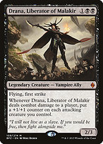 Drana, Liberator of Malakir - Battle for Zendikar