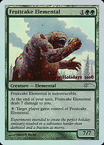 Fruitcake Elemental - Happy Holidays - Promo Foil