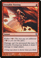 Unstable Footing - Zendikar