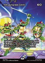 Teleportation Circle - Teenage Mutant Ninja Turtles Source Material - Borderless