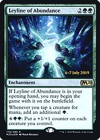 Leyline of Abundance - Core Set 2020 Promos - Promo Foil