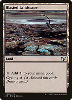 Blasted Landscape - Commander 2015