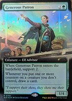 Generous Patron - Secret Lair Drop - Promo Foil