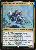 Adrix and Nev, Twincasters - Commander 2021 - Promo Foil