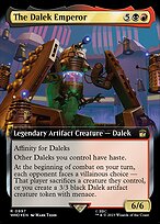 The Dalek Emperor - Doctor Who - Surge Foil, Extended Art