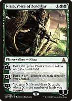 Nissa, Voice of Zendikar - Oath of the Gatewatch Promos - Promo Foil