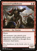 Frenzied Saddlebrute - Commander Legends