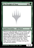The Disciple of Nissa - Unknown Event