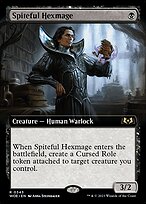 Spiteful Hexmage - Wilds of Eldraine - Extended Art