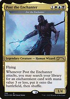 Post the Enchanter (Zur the Enchanter) - Secret Lair Drop - Promo Foil