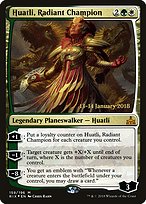 Huatli, Radiant Champion - Rivals of Ixalan Promos - Promo Foil